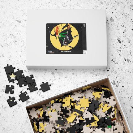 A Witch’s Moonlit Flight Puzzle (110, 252, 520, 1014-piece)
