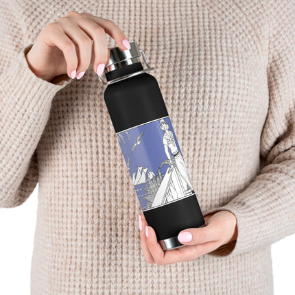 Coastal Elegance Copper Vacuum Insulated Bottle, 22oz
