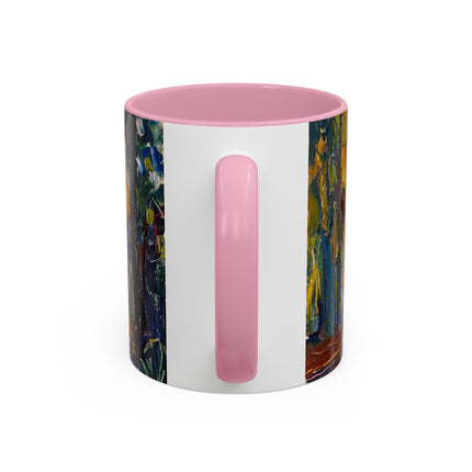 In the Park of St. Cloud by Wassily Kandinsky Colorful Mugs (11oz, 15oz)