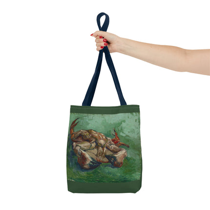 Crab on its Back by Vincent Van Gogh Tote Bag (AOP)