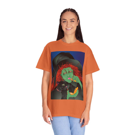 Mirror, Mirror A Witch's Touch Unisex Garment-Dyed T-shirt
