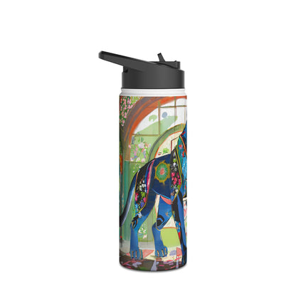 Cyber Panther's Hunt Stainless Steel Water Bottle