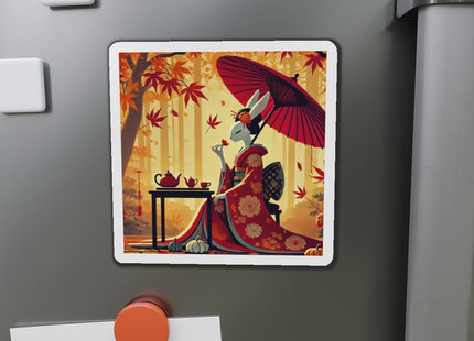 Theatrical Harvest Rabbit Die-Cut Magnets (5 Sizes)