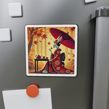 Theatrical Harvest Rabbit Die-Cut Magnets (5 Sizes)