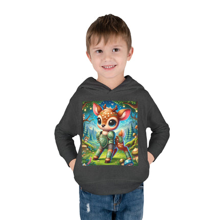 Fawn Defender Toddler Pullover Fleece Hoodie