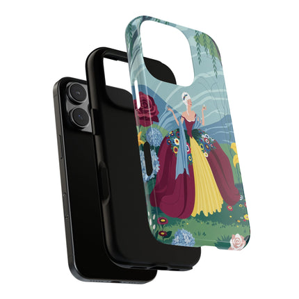 🌹🌿 The Willow Garden Promenade Phone Case – Art Deco Floral Elegance