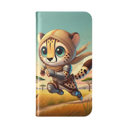 🐆⚡ Swift Cheetah Flip Case – Speed, Freedom & Untamed Adventure