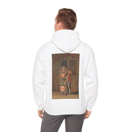 A Buddhist Lama by Vasily Vereshchagin Heavy Blend™ Hooded Sweatshirt