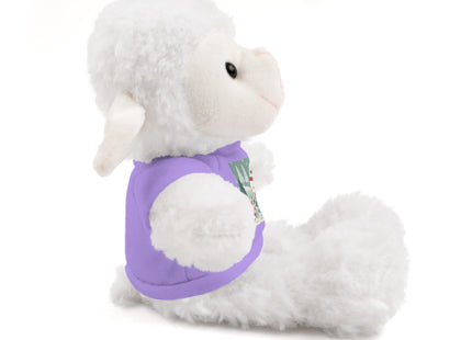 Candy Cane Timekeeper Bunny Stuffed Animals with Tee