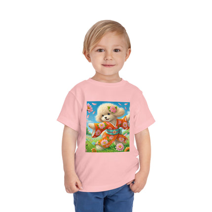 Chrysanthemum Meadow Play Toddler Short Sleeve Tee