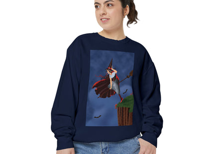 The Enchanted Witch Unisex Garment-Dyed Sweatshirt