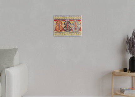 Reproduction of the Shield Frieze by Emile Gilliéron Matte Canvas, Stretched, 0.75"