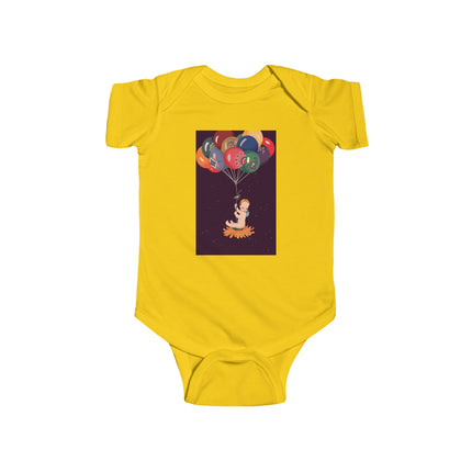 A Fairy’s Flight of Wonder Baby Bodysuit – Whimsical Night Sky Fairy Design