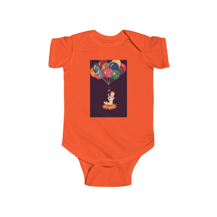 A Fairy’s Flight of Wonder Baby Bodysuit – Whimsical Night Sky Fairy Design