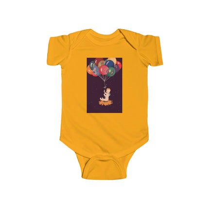 A Fairy’s Flight of Wonder Baby Bodysuit – Whimsical Night Sky Fairy Design
