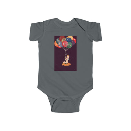 A Fairy’s Flight of Wonder Baby Bodysuit – Whimsical Night Sky Fairy Design
