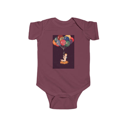 A Fairy’s Flight of Wonder Baby Bodysuit – Whimsical Night Sky Fairy Design