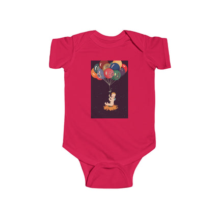 A Fairy’s Flight of Wonder Baby Bodysuit – Whimsical Night Sky Fairy Design