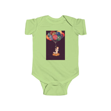 A Fairy’s Flight of Wonder Baby Bodysuit – Whimsical Night Sky Fairy Design