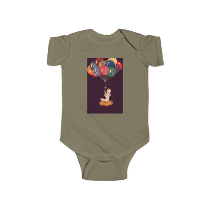 A Fairy’s Flight of Wonder Baby Bodysuit – Whimsical Night Sky Fairy Design