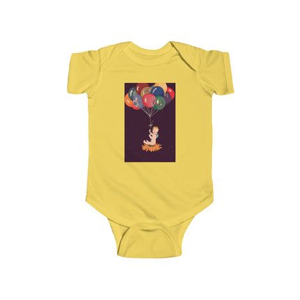 A Fairy’s Flight of Wonder Baby Bodysuit – Whimsical Night Sky Fairy Design