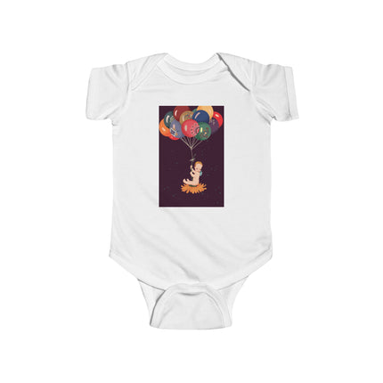 A Fairy’s Flight of Wonder Baby Bodysuit – Whimsical Night Sky Fairy Design