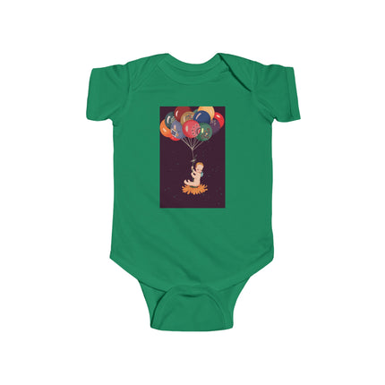 A Fairy’s Flight of Wonder Baby Bodysuit – Whimsical Night Sky Fairy Design