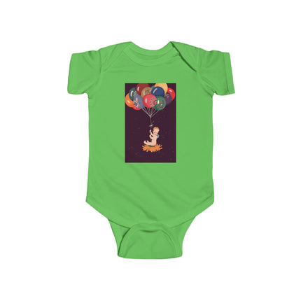 A Fairy’s Flight of Wonder Baby Bodysuit – Whimsical Night Sky Fairy Design