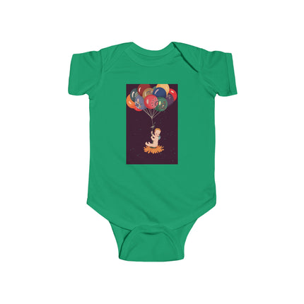 A Fairy’s Flight of Wonder Baby Bodysuit – Whimsical Night Sky Fairy Design