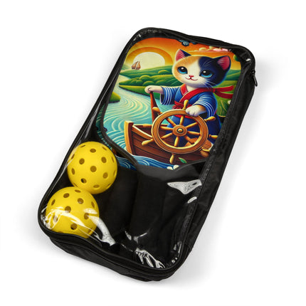 Sailor Kitten’s River Adventure Pickleball Kit – Nautical Paws & River Voyages