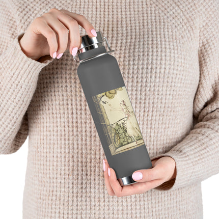 Sur talons rouges (On Red Heels) pl 02 by Gerda Wegener Copper Vacuum Insulated Bottle, 22oz