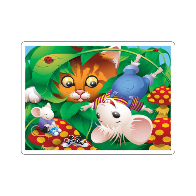 Whimsical Adventure Kiss-Cut Stickers