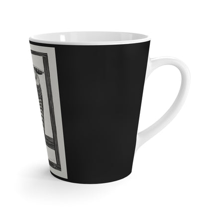 Horned Owl by Samuel Jessurun de Mesquita Latte Mug