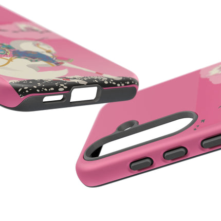 Samurai Princess on the White Steed Phone Case – Epic Grace & Mythic Power