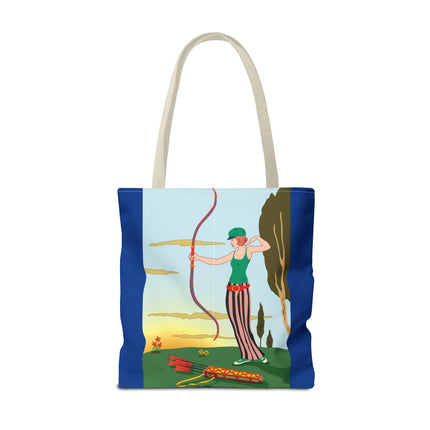 An Archer's Pursuit of Excellence Tote Bag (AOP)