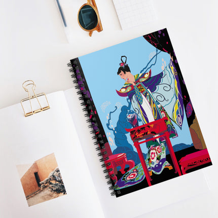 A Visual Journey by Umberto Brunelleschi Spiral Notebook - Ruled Line