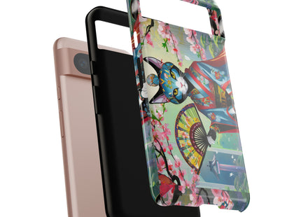 Cyberpunk Geisha Phone Cases