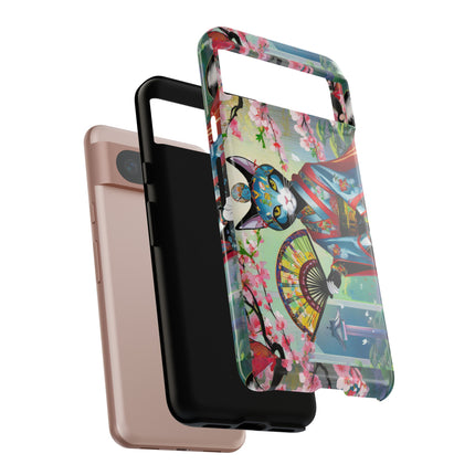 Cyberpunk Geisha Phone Cases