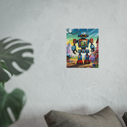 The Rusty Robot Fine Art Posters
