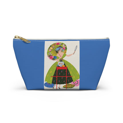 Lady with the Golden Fish Cosmetic Bag – Whimsical Fashion & Playful Fantasy