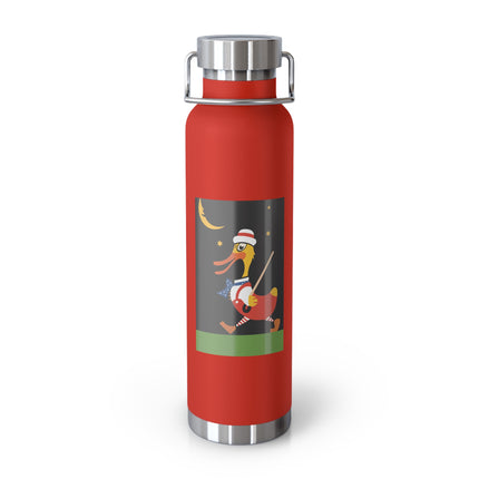 Dapper Duck Copper Vacuum Insulated Bottle, 22 oz