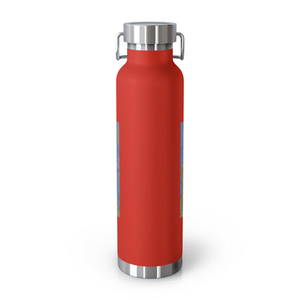 The Bedroom by Vincent van Gogh Copper Vacuum Insulated Bottle, 22oz