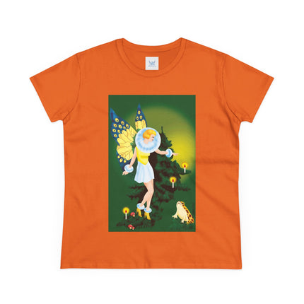 The Enchanted Encounter Women's Midweight Cotton Tee