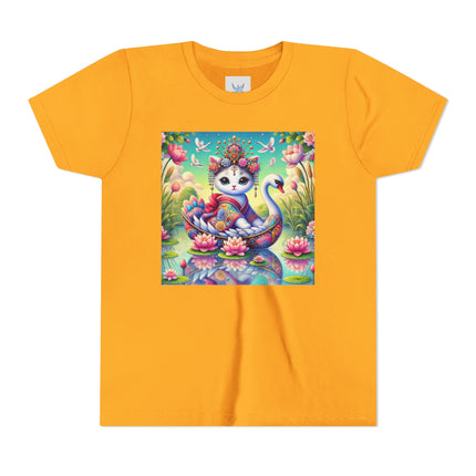 Geisha Kitten’s River Voyage Youth Short Sleeve Tee