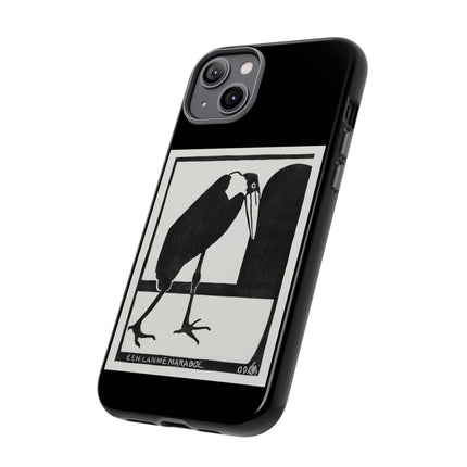 A Lame Marabou by Samuel Jessurun de Mesquita Phone Cases