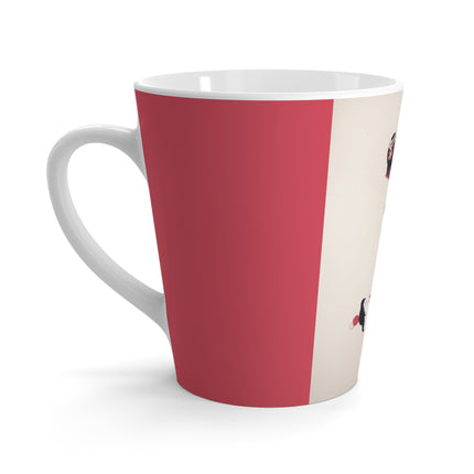 Illustrations of Japanese Toys Pl.001 by Kawasaki Kyosen Latte Mug