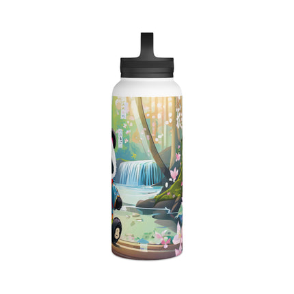 Baby Panda Stainless Steel Water Bottle