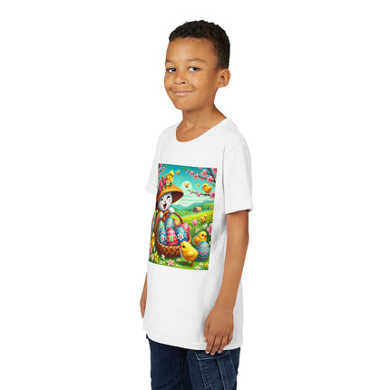 Geisha Kitten’s Easter Delight Youth Short Sleeve Tee