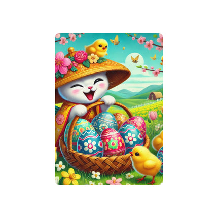 Geisha Kitten’s Easter Delight Playing Cards