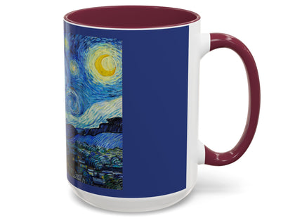 The Starry Night by Vincent Van Gogh Colorful Mugs (11oz, 15oz)